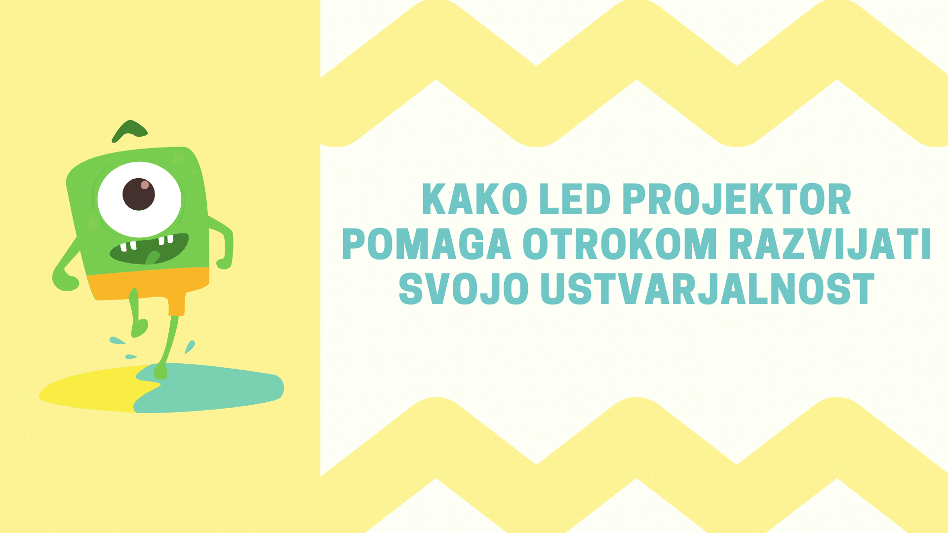 Kako Led projektor pomaga otrokom razvijati svojo ustvarjalnost